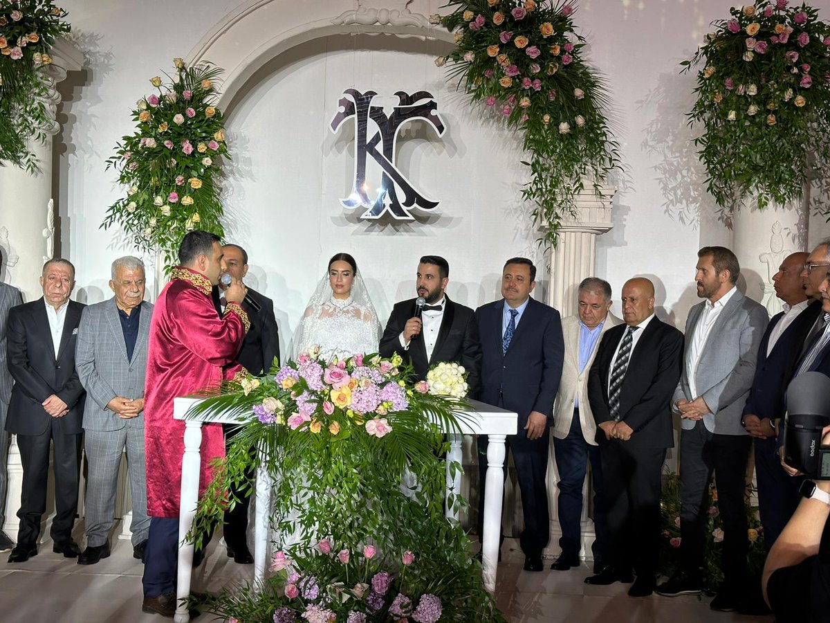 İl Başkanımız Sayın Fatih Muhaddis Fedaioğlu, iş insanı Tarık Güneş ile Karen Kahramanlı’nın nikah törenine katılarak şahitlik etti. 

Çiftimize bir ömür boyu mutluluklar diliyoruz. 💍🌿

<a href="/fmfedaioglu/">Fatih Muhaddis FEDAİOĞLU</a> 
<a href="/Akparti/">AK Parti</a>