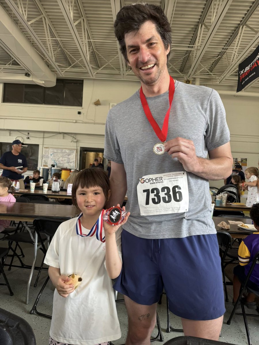 LittleCongress's tweet image. To say I love Pan-o-Prog is an understatement. I LIVE for it! Greatest family reunion in the known world.
Sidenote: after 15 years at Pan-o-Prog, I finally medalled at the one mile run.
...My mile time has stayed the same, but my age group has not.