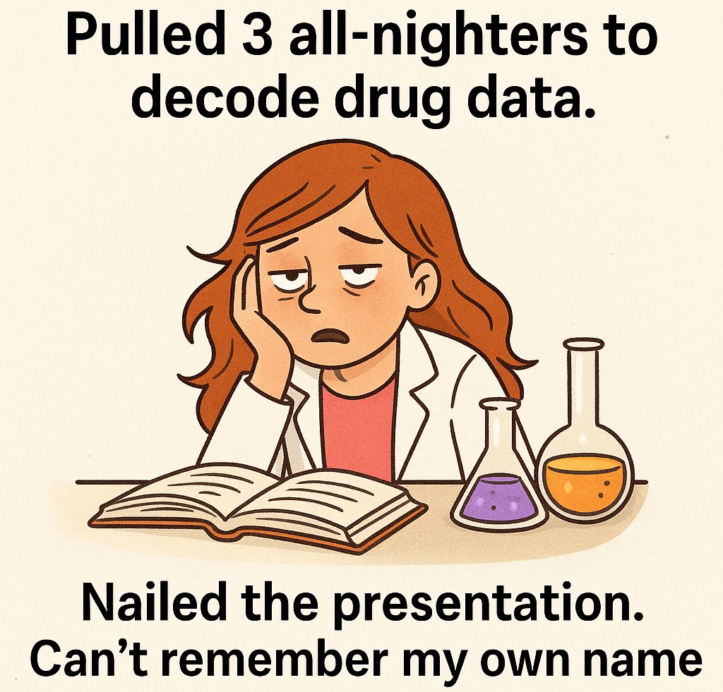 Subhangi_writes's tweet image. Some days, just showing up is an achievement. Tired, overwhelmed, but still showing up for the science. #GradLife #ResearchLife #LabDiaries #AcademicBurnout #ScienceHumor #LabJokes