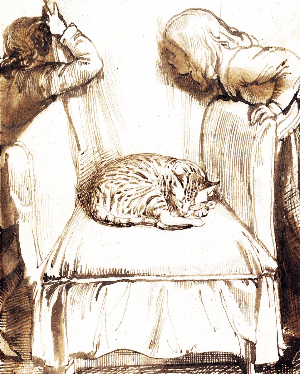 As usual, cats and children noticed him first.

📔The Last Wish, 1993 ≽ܫ≼
🖊️Andrzej Sapkowski (Polish Writer) ≽ܫ≼

🖼️Cat and Children, 1830s ≽ܫ≼
🎨Daniel Maclise (Irish Painter) ≽ܫ≼

#caturdayᓚᘏᗢ