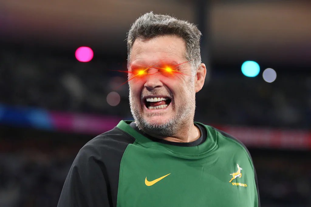 CaptSpringbok's tweet photo. The virtuous rugby values crowd is out again. The midfield lineout moves and scrum from kickoff have sent them into a rage! 

#RSAvITA #springboks https://t.co/aRy4MUS1Uv