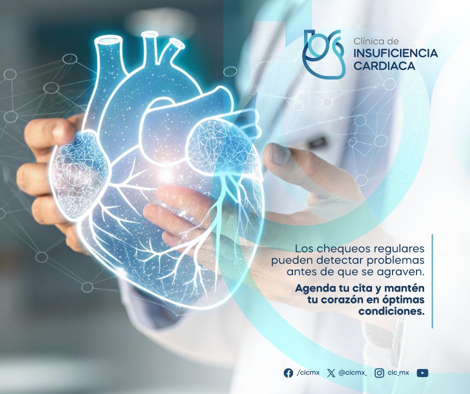 #ServiciosCIC_Mx
Contáctanos, es un gusto atenderte.
👉¿Necesitas una valoración médica? Clínica especializada en #InsuficienciaCardíaca. 
☎ 33 3621 0808
📱 WhatsApp 3316031390
📍 Blvd. Puerta De Hierro 5090 Piso 1, S/N Col. Puerta de Hierro, #Zapopan, Jal.