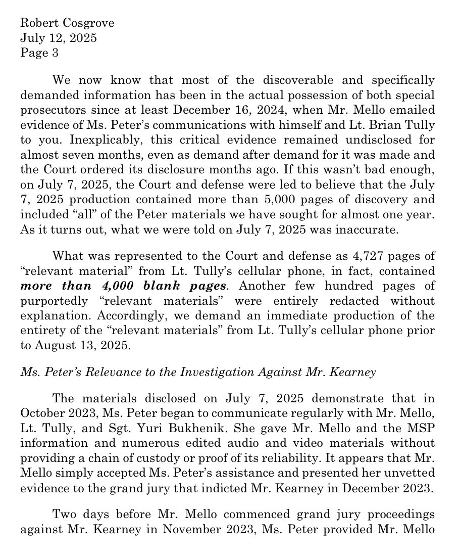BrittHapp3ns's tweet image. Four 👏🏼 thousand 👏🏼 pages 👏🏼 of BLANK documents in discovery about Tully!
God save the Commonwealth. 🤦🏻♀️ #FreeTurtleboy