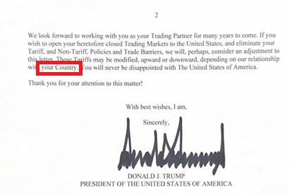 EU Made Simple (@eu_made_simple) on Twitter photo According to Trump, the EU is a country.
Another win for Euro-federalists 😎🇪🇺
(Image is a letter from <a href="/realDonaldTrump/">Donald J. Trump</a> to <a href="/vonderleyen/">Ursula von der Leyen</a>) According to Trump, the EU is a country.
Another win for Euro-federalists 😎🇪🇺
(Image is a letter from <a href="/realDonaldTrump/">Donald J. Trump</a> to <a href="/vonderleyen/">Ursula von der Leyen</a>)