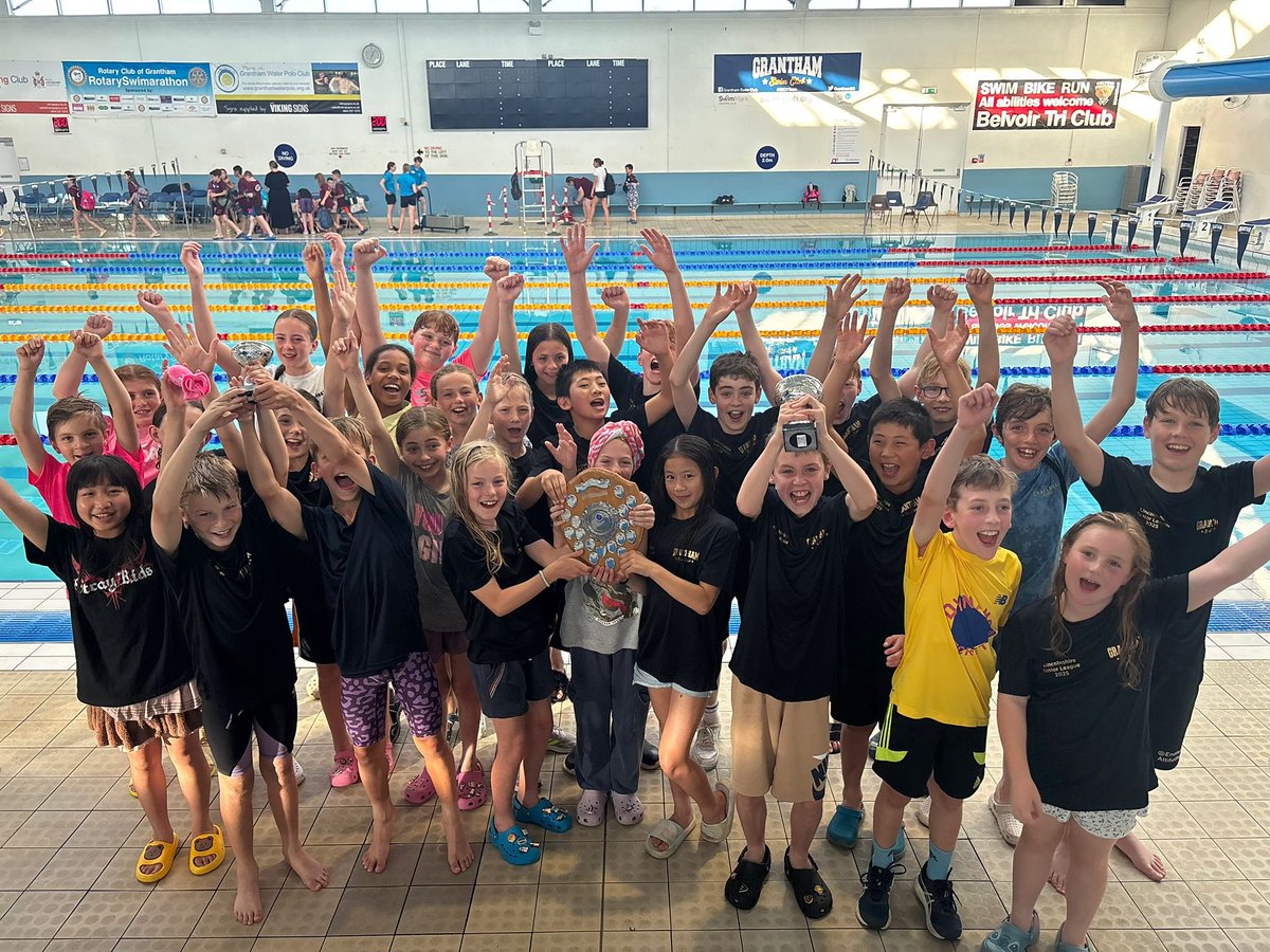 🏆 HISTORY MADE! 🏆

For the first time ever, Grantham Swimming Club are the Lincolnshire Junior League Champions! 💥💙💛

This incredible group of young swimmers showed heart, determination, and amazing team spirit all season long — and now they’ve made club history.💪👏