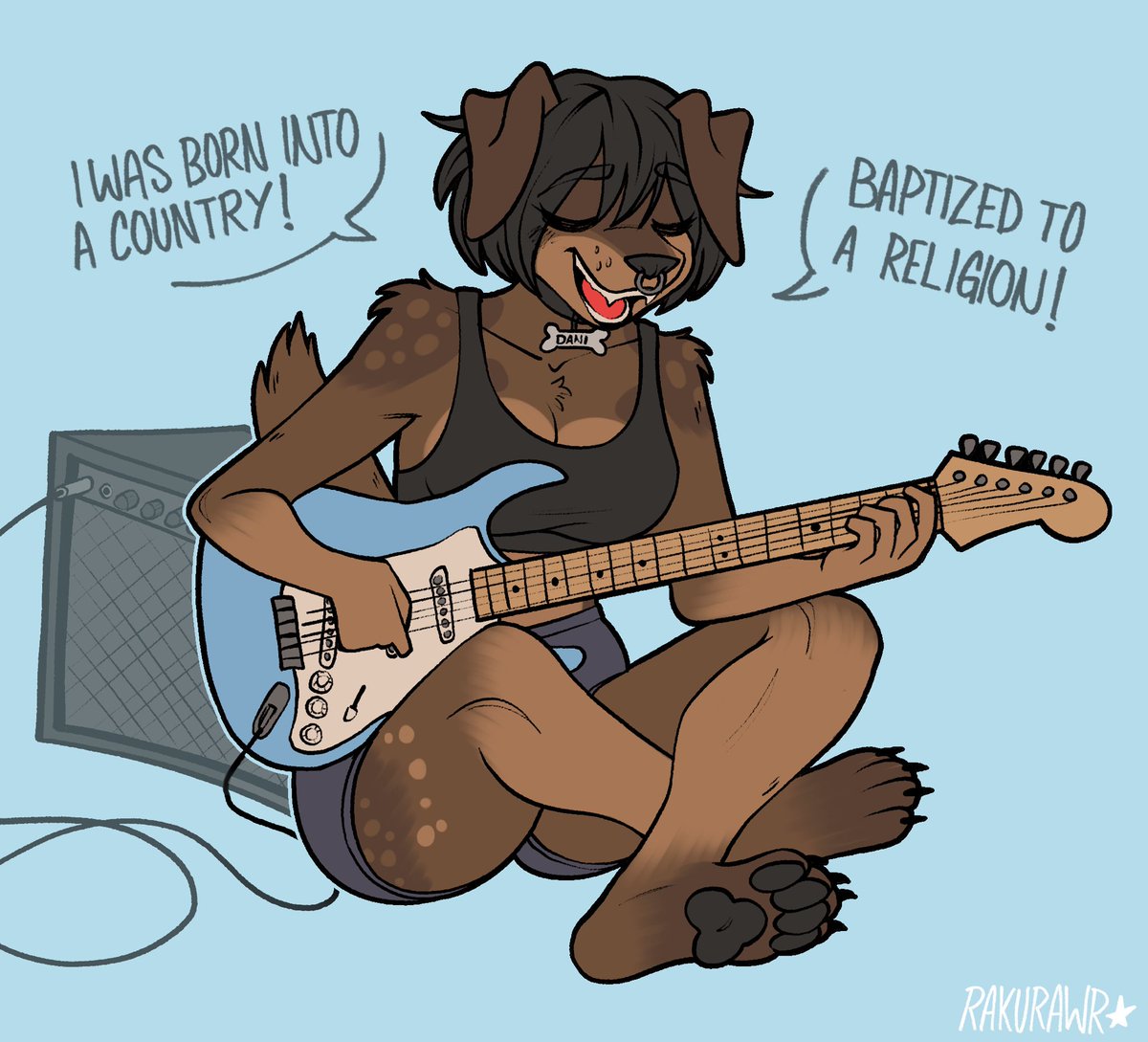RakuRawr's tweet image. Woof?