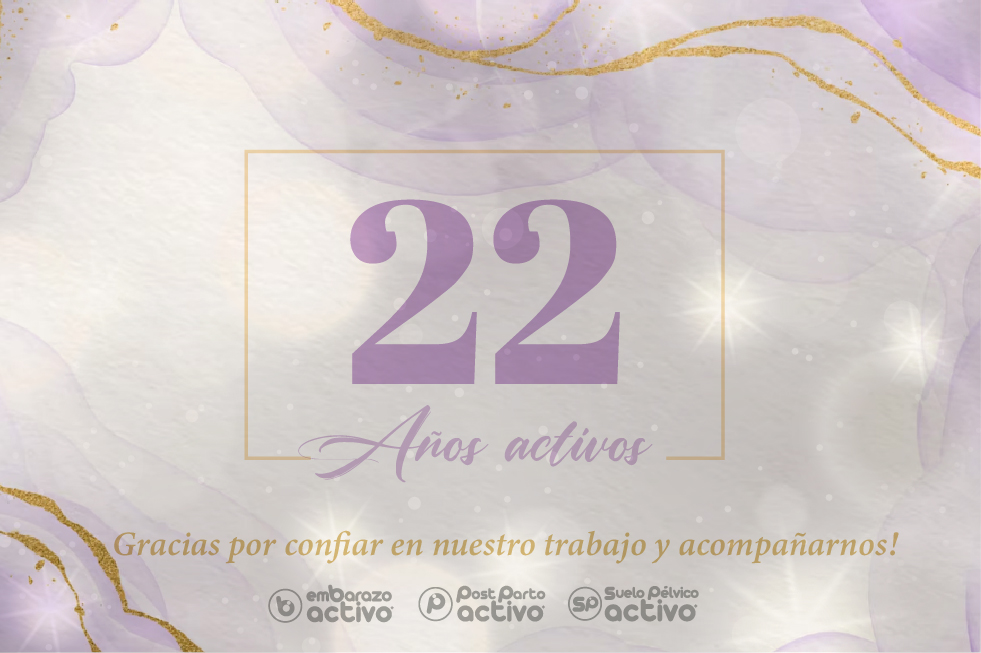 🎂 22 Años de Trabajo Ininterrumpido🎈

Gracias a todos los que nos han acompañado! Familias, profesionales, empresas q han confiado en nuestro trabajo 

Gracias a los colaboradores que ya no están trabajando codo a codo y a todos los que hoy hacen q @EmbarazoActivo sea posible