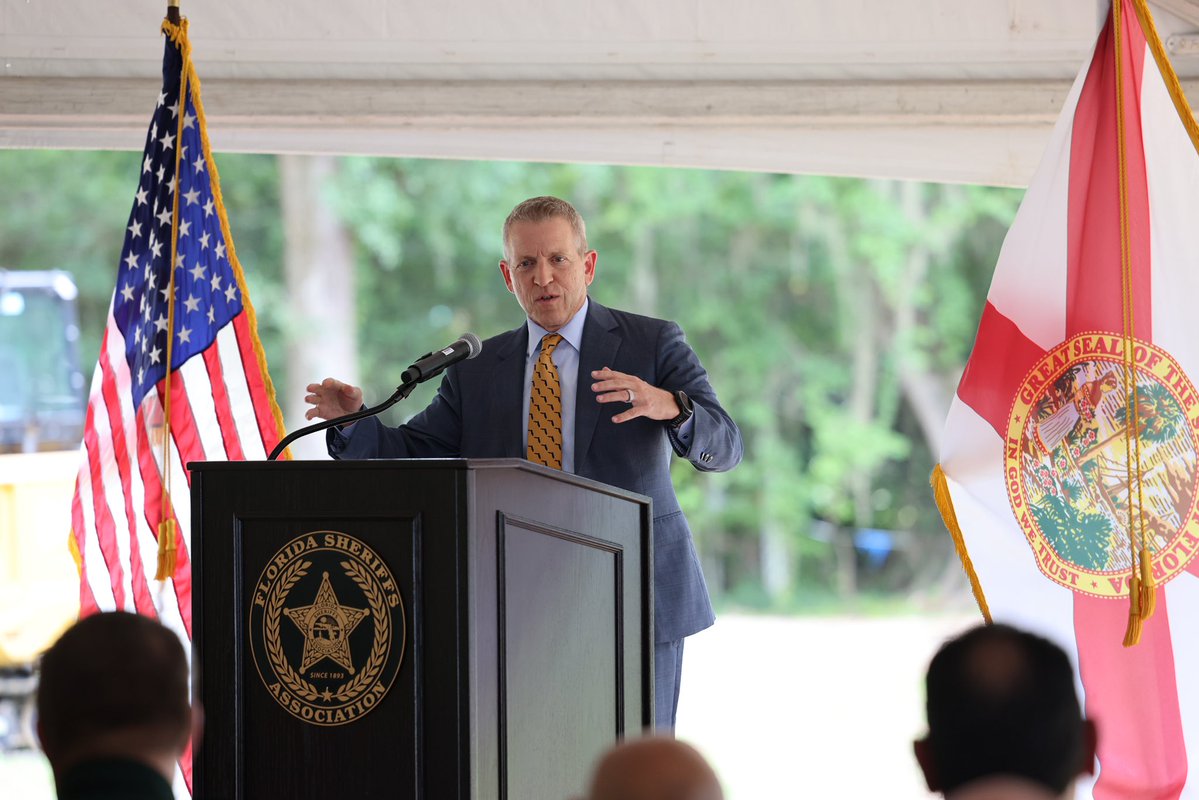 Paul_Renner's tweet image. Great to be with the best sheriffs in the nation to celebrate the groundbreaking of the Florida Sheriffs Youth Learning Center! This new center will give young Floridians a hands-on introduction to careers in public safety and specifically the noble calling of law enforcement.…