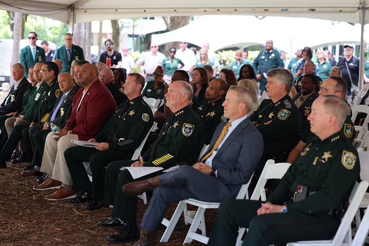 Paul_Renner's tweet image. Great to be with the best sheriffs in the nation to celebrate the groundbreaking of the Florida Sheriffs Youth Learning Center! This new center will give young Floridians a hands-on introduction to careers in public safety and specifically the noble calling of law enforcement.…