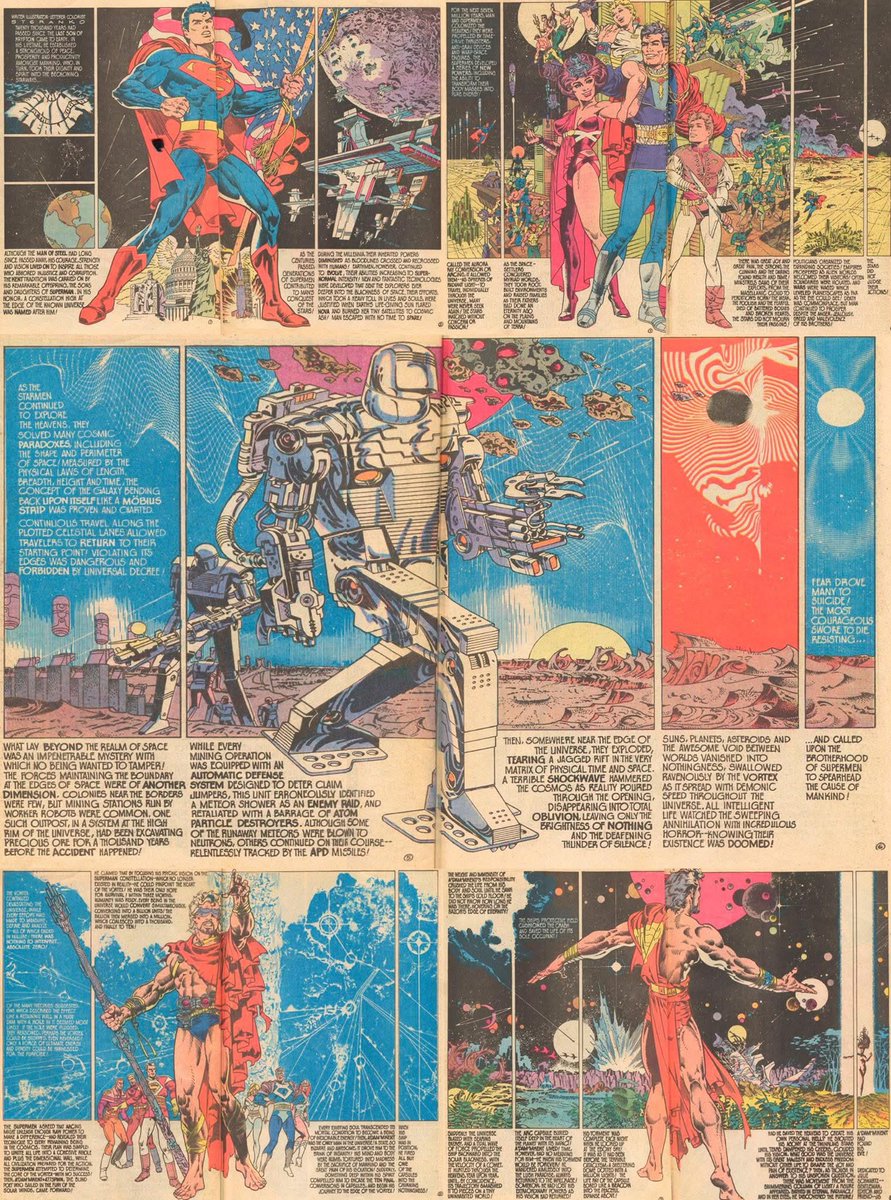 Jim Steranko is extremely talented in many ways, painting book covers, publishing and designing history books and magazines, advertising, and even magic.  He is obviously pertinent to comic book history because every time he put himself into graphic sequential narrative, he went