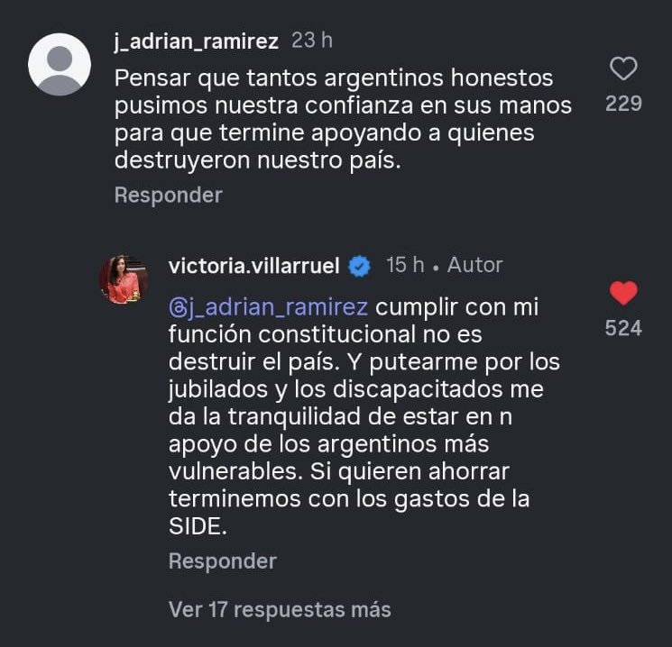 diagonalesweb's tweet photo. ⭕️ | ÚLTIMO MOMENTO: En una noche de furia, VICTORIA VILLARRUEL CRUZÓ CON TODO A JAVIER Y KARINA MILEI. 

‼️ El Gobierno está roto. LA VICEPRESIDENTA AFIRMÓ QUE EL PRESIDENTE DESPILFARRA TODO EL DINERO EN VIAJES MIENTRAS DESTRUYE EL PAÍS.