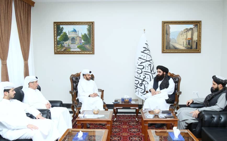 القائم بأعمال وزير الخارجية في حكومة تصريف الأعمال في أفغانستان يجتمع مع القائم بالأعمال القطري

#الخارجية_القطرية