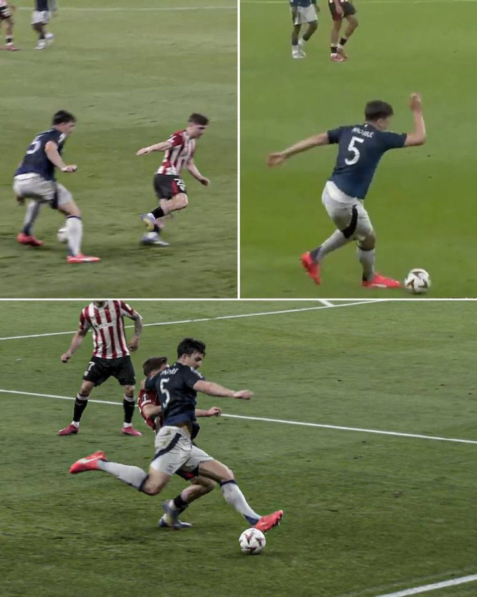 Throwback to when Harry Maguire decided to turn into prime Neymar

📥 @Manchester_Utdfc
