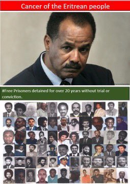 🇪🇷 L’Érythrée vit sous l’une des dictatures les plus fermées et brutales au monde.
Depuis 1993, le régime d’Isaias Afwerki contrôle le pays d’une main de fer :
•Pas d’élections
•Pas de liberté de la presse
•Pas de Constitution
•Service militaire à durée illimitée (esclavage