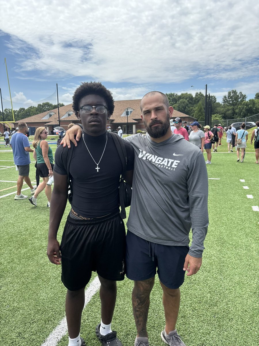 4l.ephraim (@4lephraim) on Twitter photo Thank you <a href="/WingateFb/">Wingate Bulldogs Football</a> for having me today. Great competition, and amazing coaches . looking forward to coming back ! <a href="/CoachUlassin/">Nick Ulassin</a> <a href="/OnlyOneNeno4/">Rodney "Neno" Patterson</a> <a href="/Bury_HornetsFB/">Salisbury Hornets Football</a> Thank you <a href="/WingateFb/">Wingate Bulldogs Football</a> for having me today. Great competition, and amazing coaches . looking forward to coming back ! <a href="/CoachUlassin/">Nick Ulassin</a> <a href="/OnlyOneNeno4/">Rodney "Neno" Patterson</a> <a href="/Bury_HornetsFB/">Salisbury Hornets Football</a>