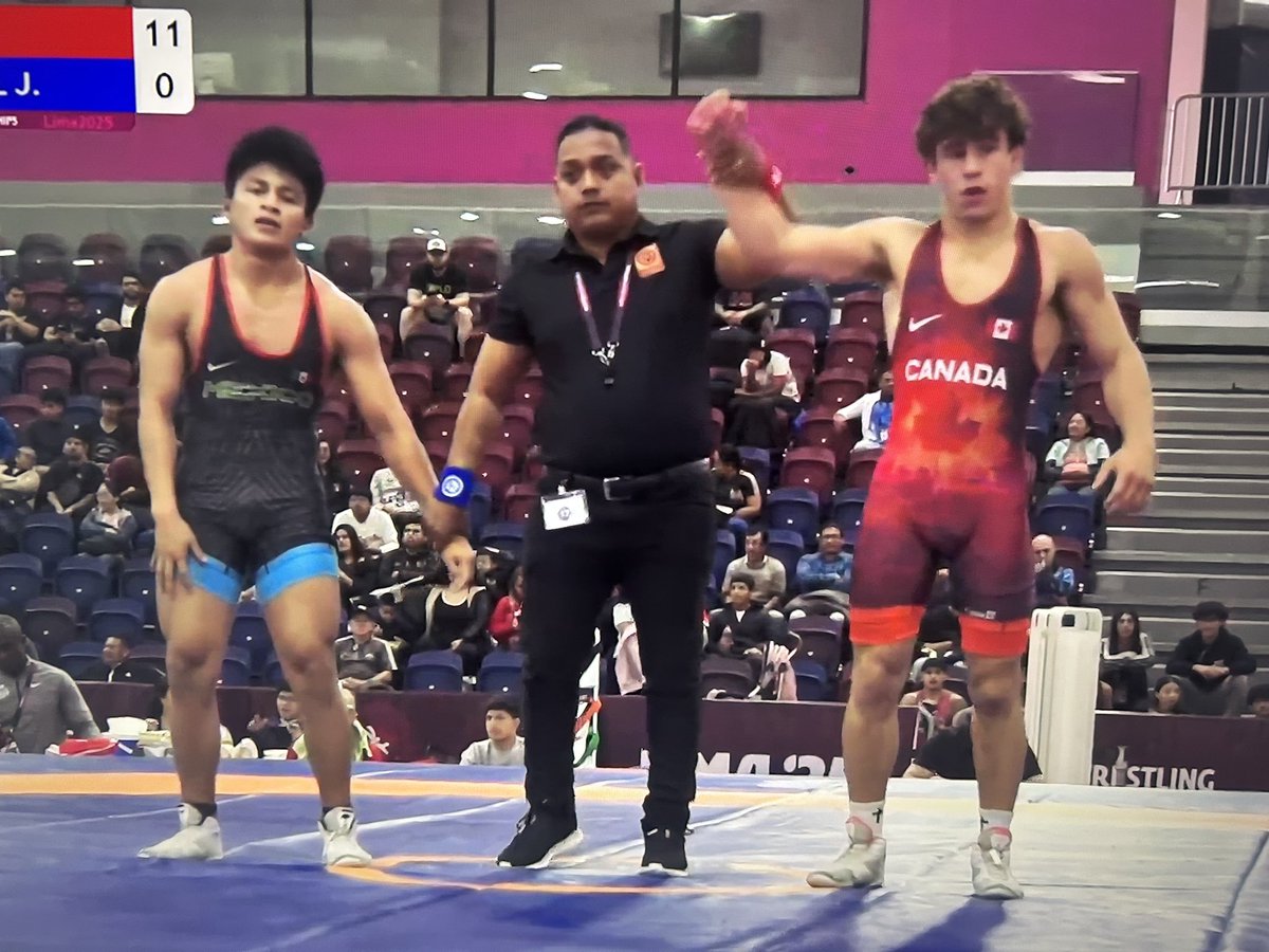 Kade finishes it off with a dominant 11-0 win over Mexico to win the Gold at the U20 Pan Ams