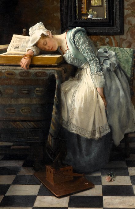 Art__Paintings's tweet image. Laura Theresa Alma-Tadema
English artist (1852–1909)
Exhausted