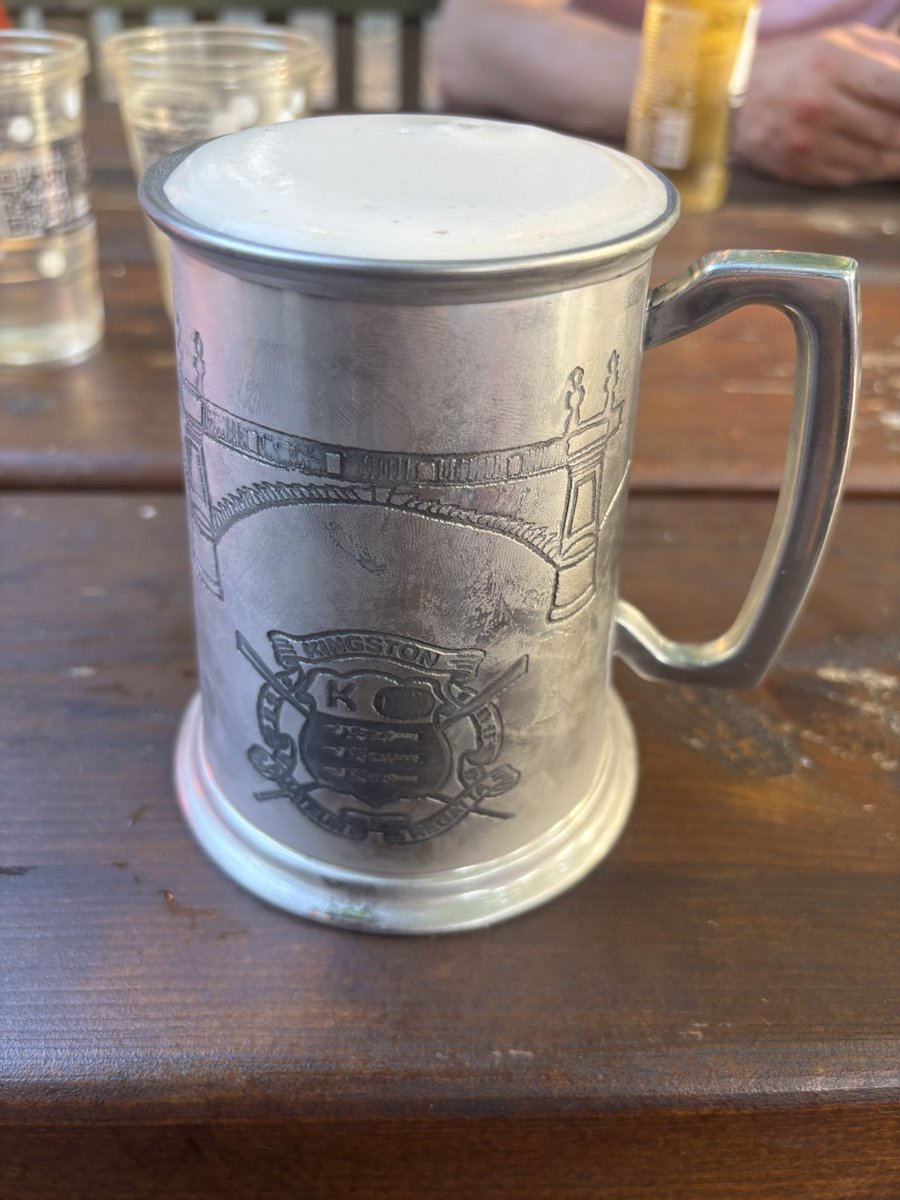 Today was the day I won my first tankard. Won our first heat by 3 1/4 lengths and then ‘Easily’ in our final! So proud of have won my first British rowing event!!