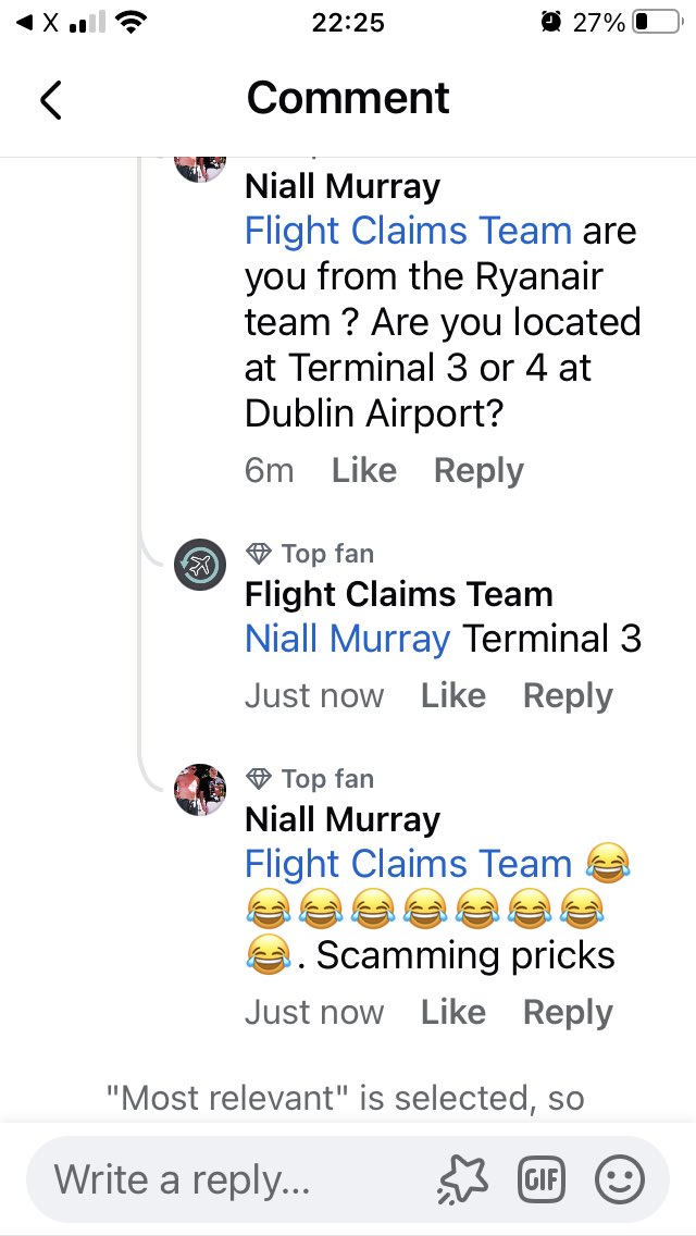 This is what you’re up against . Getting scammed firstly by <a href="/Ryanair/">Ryanair</a> and then trying to get scammed by some clown from god knows where