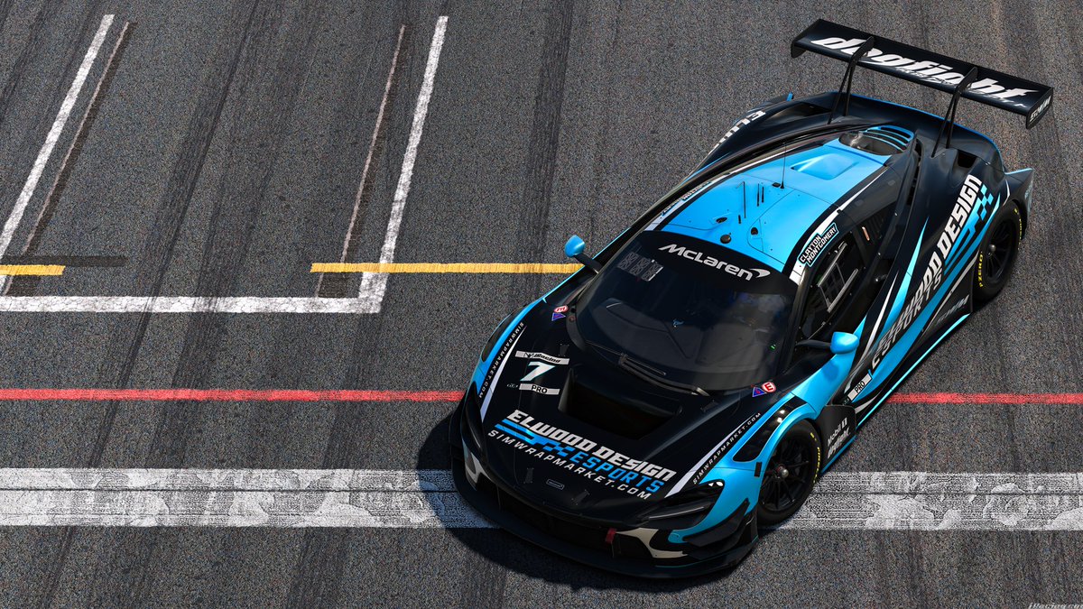 Paint for my <a href="/ElwoodDesigns/">Elwood Designs</a> teammate Clayton
McLaren 720s EVO GT3 - 003
Designer - James Collins <a href="/sevynfx/">sevyn</a> 
<a href="/SimWrapMarket/">SimWrapMarket.com</a>