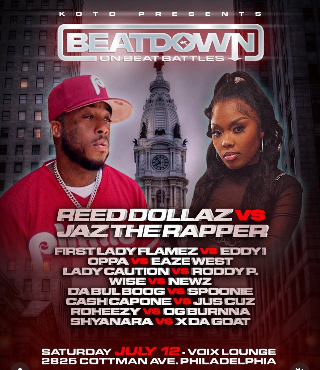 Support this one. A lotta great rappers on the card, and it's always good to see KOTD in the mix out here