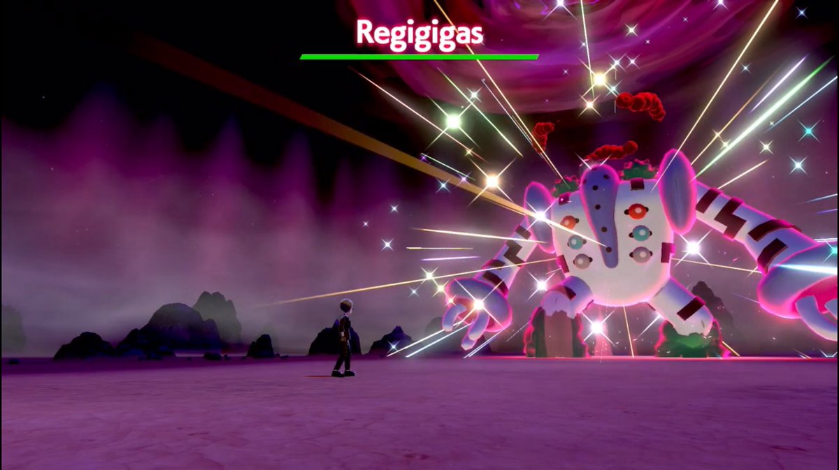 connor8192's tweet image. shiny dynamax regigigas in sword after 7,236 resets! been meaning to do this hunt pretty much since the crown tundra released