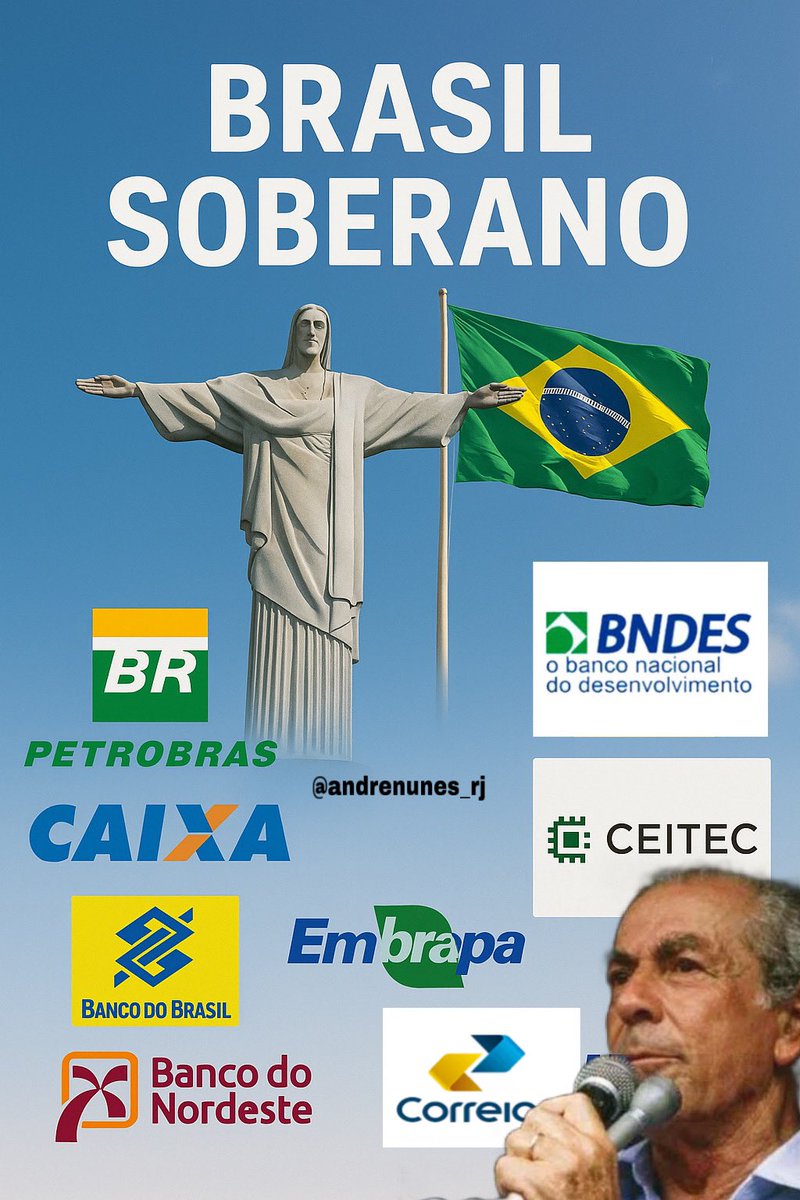 andrenunes_rj's tweet image. A luta por um Brasil soberano e a defesa do patrimônio nacional devem fazer parte do nosso cotidiano.
O imperialismo nunca dorme, democratas e republicanos são duas faces da mesma moeda. Resistir é preciso, viva o Brasil 🇧🇷!