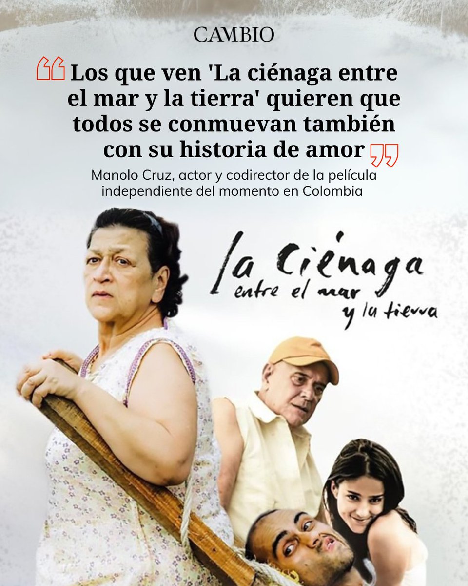 CAMBIO conversa con Manolo Cruz, actor y codirector de 'La ciénaga entre el mar y la tierra', la película independiente colombiana que, nueve años después de su estreno oficial, se ha robado el corazón de más de 20.000 espectadores.

cambiocolombia.com/cultura/los-qu…