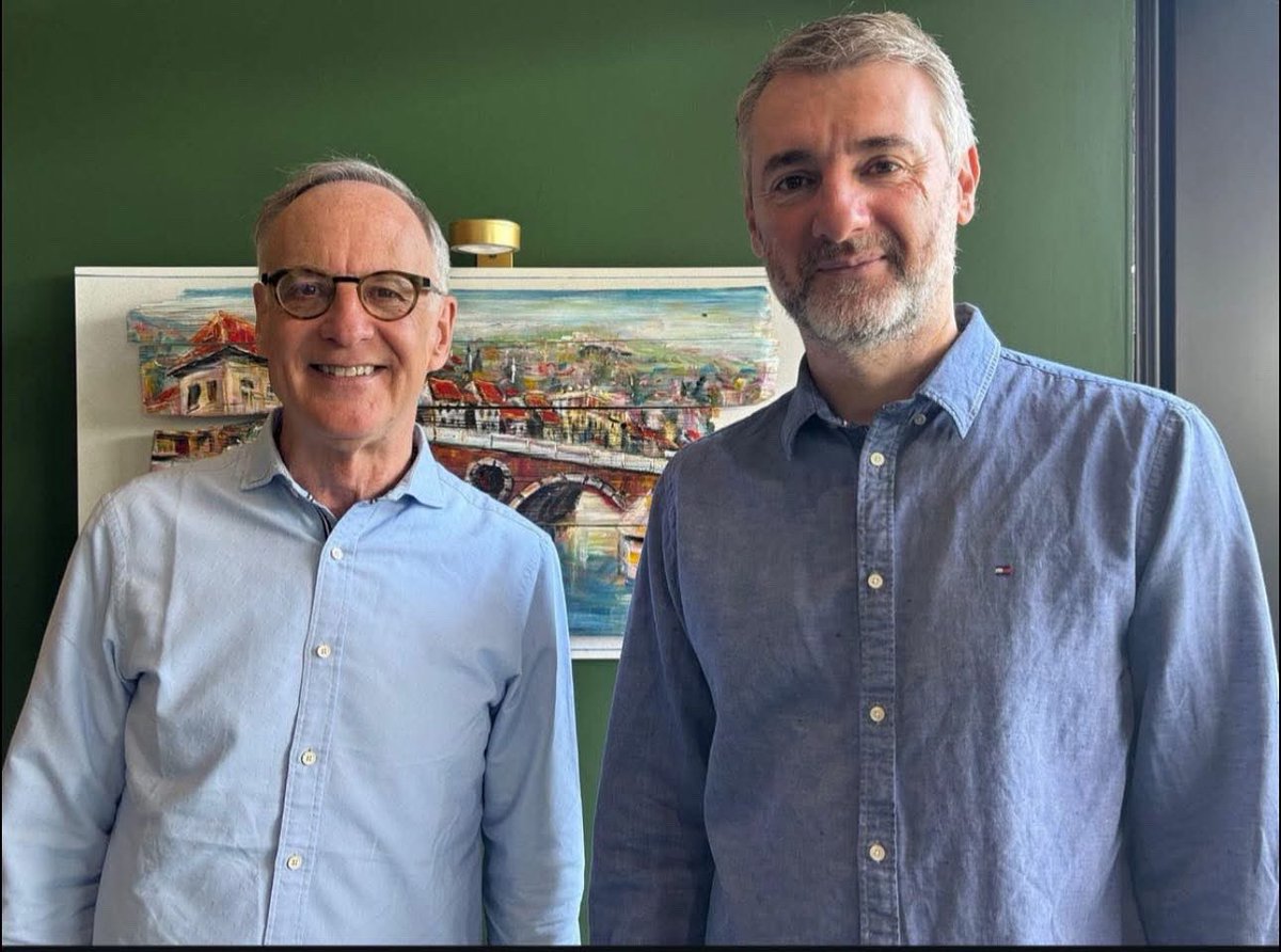 🫱🏼‍🫲🏽Meeting today between Canada’s Parliamentary Secretary of Foreign Affairs Rob Oliphant MP from the LP Canada and the leader of Bosnia’s Nasa Stranka and Minister of Information and Communication Edin Forto.

#liberalsunited