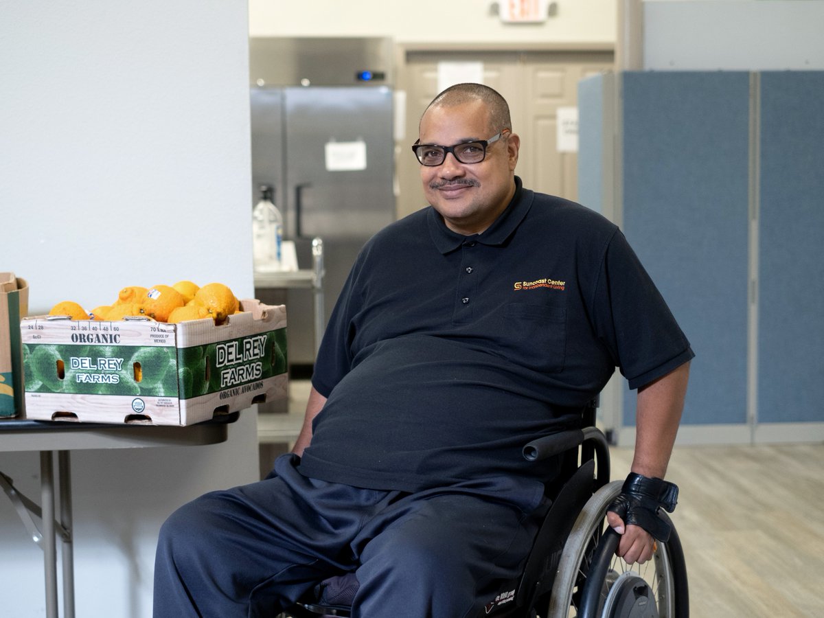 FeedingAmerica's tweet image. After a football injury left him paralyzed, Harvey Brooks found strength in community.
Now, he leads Suncoast Center for Independent Living—helping people with disabilities thrive. 🧡
This #DisabilityPrideMonth, we celebrate leaders like Harvey.