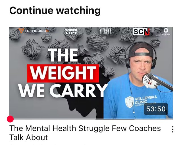 StrCoachNetwork's tweet image. P4, NFL, and TSAC Coaches have asked about content on mental health for us S&C coaches. Here is part 1:
youtu.be/-78ZNFQNCGg?si…
These coaches requested it because as S&C coaches we learn about helping others (athletes) with this, but often don’t consider it for ourselves.