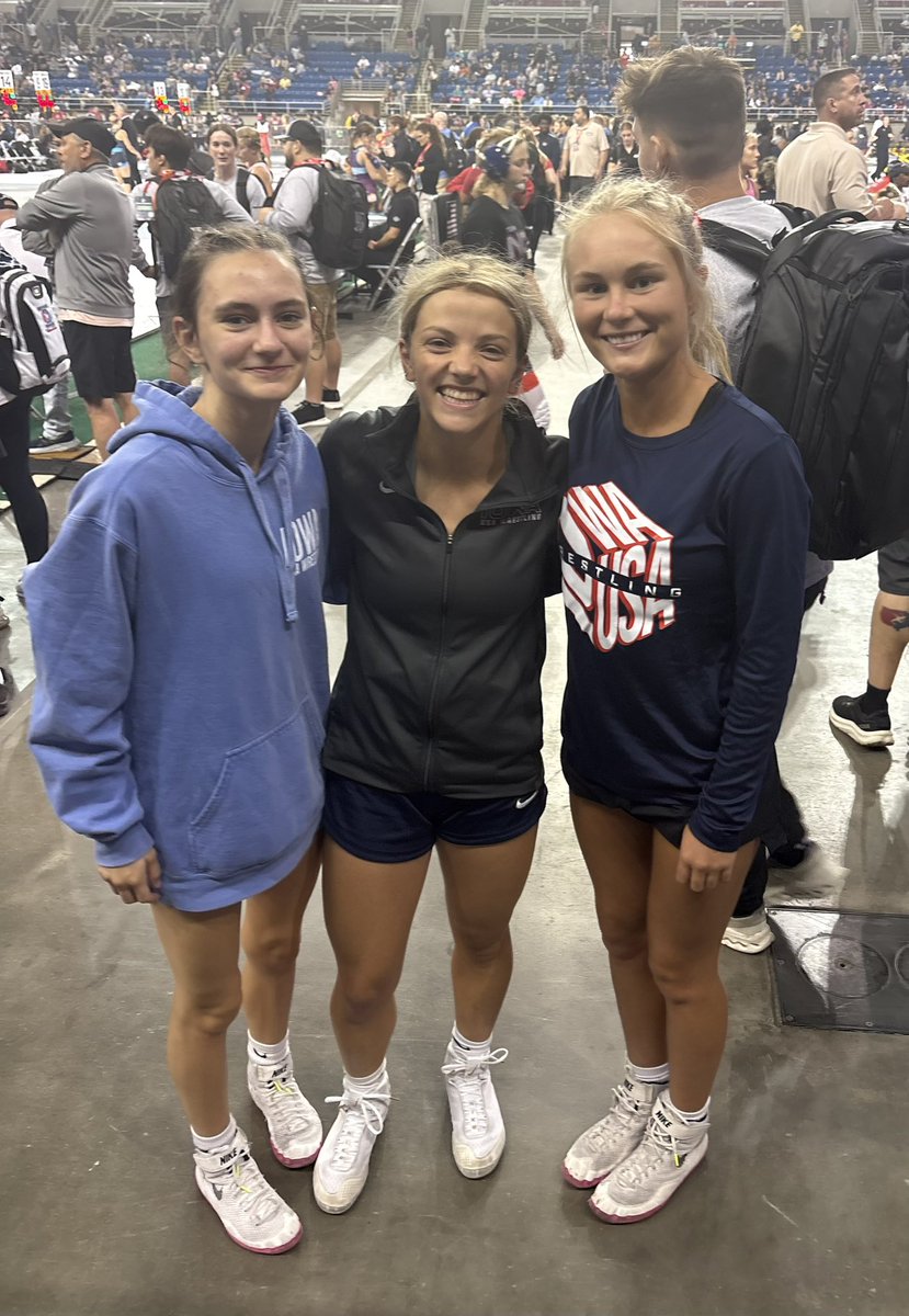 Fargo 2025 is over for Brooke, Ally, and Kate.  Competing against the best in the nation on the biggest stage.  

Ally, OG of LM Girls Wrestling, it’s been an amazing 4 years watching you compete.  Best of luck next year at <a href="/LindenwoodU/">LindenwoodUniversity</a> #leftyheadlock