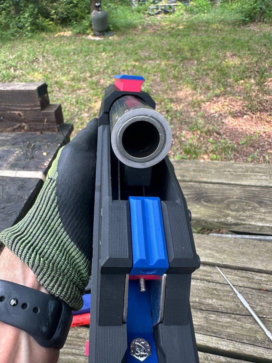 ModeratorGage's tweet image. Formerly the JD-12 and now the Dirty Dozen. There is now a single and double barrel variant. Joe Dirt, Unseenkiller, and ImposterArms have been hard at work making this a reality. An easy DIY 12 Gauge coming soon to a printer near you.