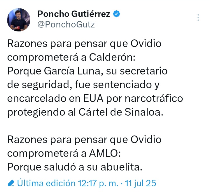 De hecho, <a href="/lopezobrador_/">Andrés Manuel</a> lo extraditó a EEUU. ¿lo recuerdan?