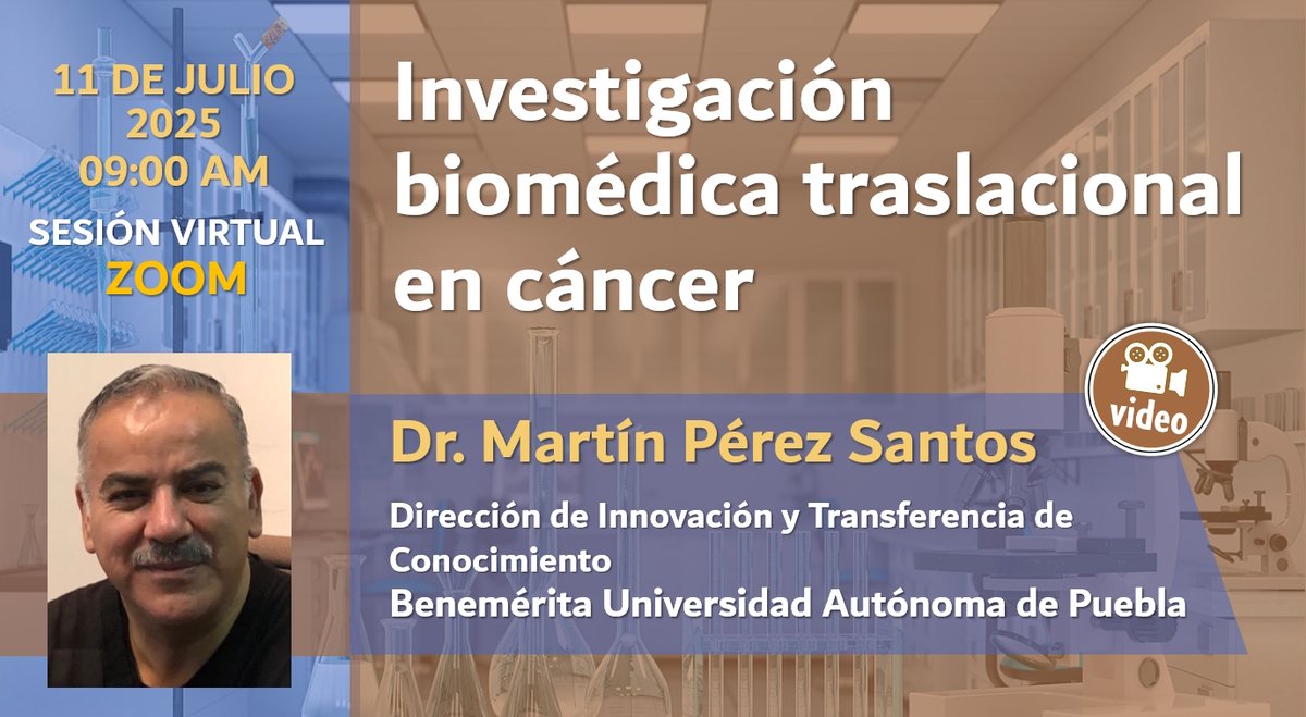 Actualidades del CIBIOR IMSS: VIDEO: 11/07/2025 CICLO DE SEMINARIOS CIBIOR 2025 - Investigación biomédica traslacional en cáncer - Dr. Martín Pérez Santos - actualidades-cibior.blogspot.com/2025/07/110720…