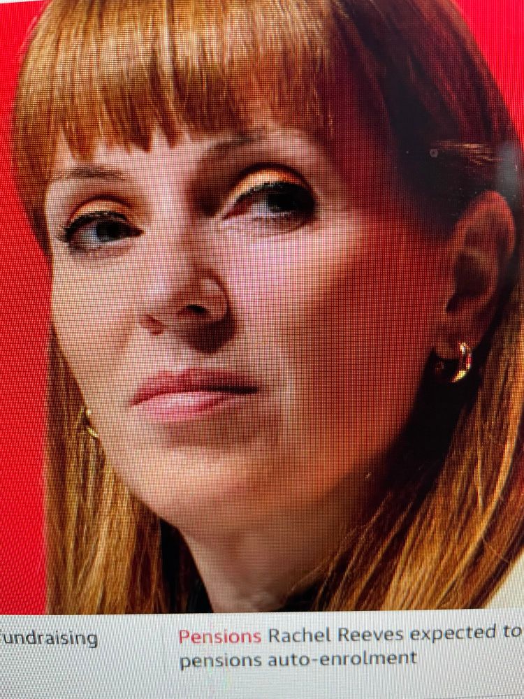 This Guardian pic of Rayner captures something truthful - the veneer of “I’m a blunt talking Northern lass so I must be salt of the socialist earth” peeled away. Seen, and knowing she is seen.
