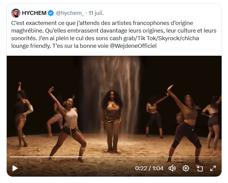 MeldjaAltair04's tweet image. Le complexe d'infériorité, les stigmates de la colonisation et la soumission totale #tfouuuuLes "maghrébins-bines" ont pris le chemin des afro-américains. Une perte d'identité flagrante.
@hychem_ Tu aimes mâter les #BiyounaM (M=maghrébine) parce que tu fantasmes sur #BeyonC ?
