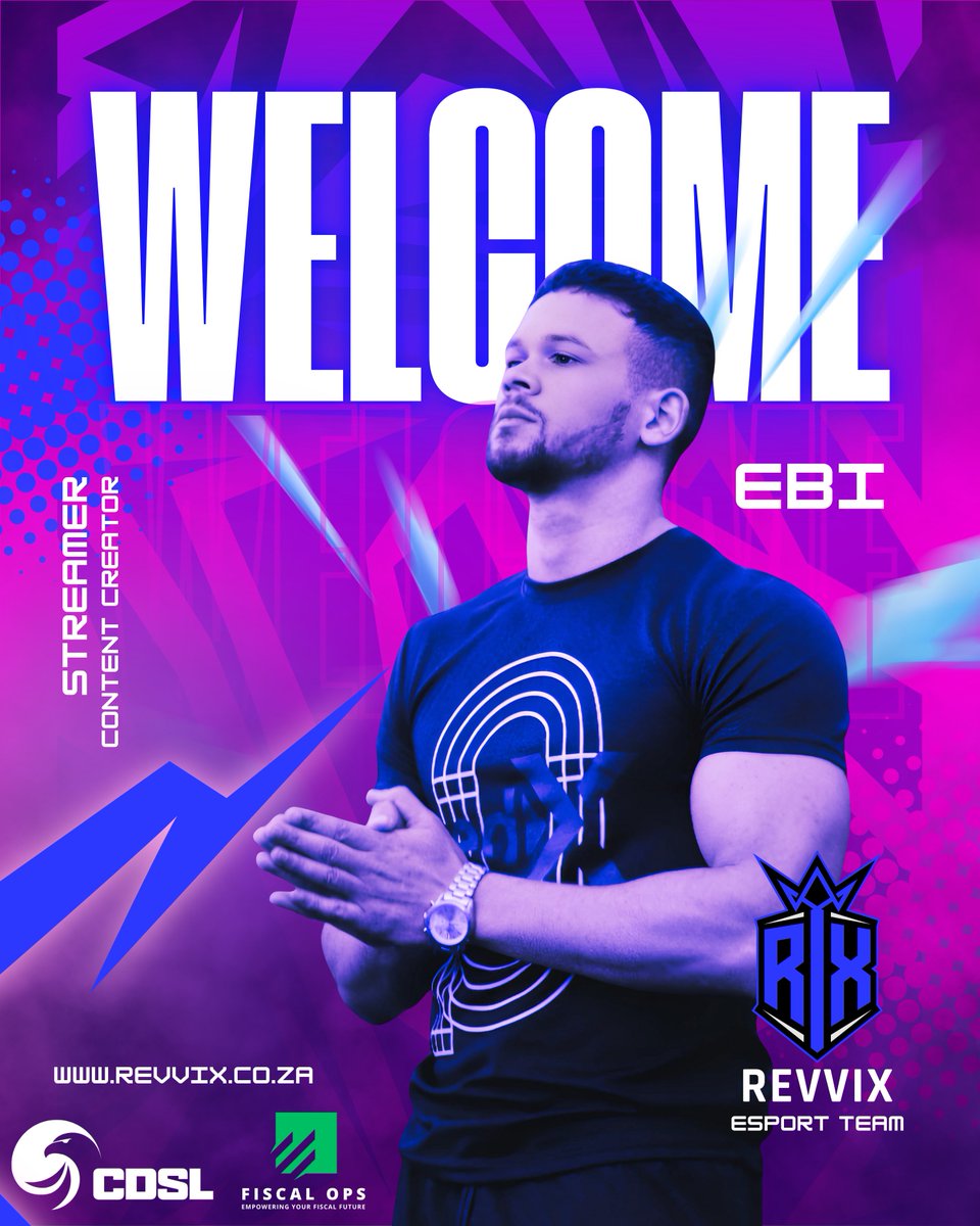 🎉 Exciting News! 🎉
We’re thrilled to officially welcome EbiTheSlayer as our newest Content Creator and Streamer! 🖤
Make sure to follow and show some love ❤️
LIVE NOW: tiktok.com/@ebitheslayer

#WelcomeEbi #ContentCreator #StreamerLife #RevvixFamily #EbiTheSlayer #TikTok #live
