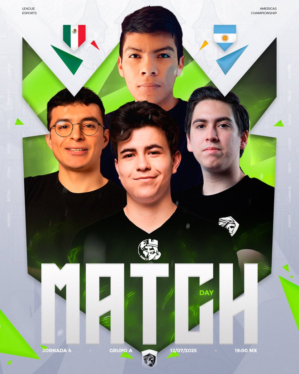 Team México CR (@seleccioncrmx) on Twitter photo 𝐌𝐚𝐭𝐜𝐡•𝐃𝐚𝐲🟢⚪️🔴
Estamos listos para cerrar con broche de oro esta jornada.
🏆: <a href="/CR_Supremacy/">Supremacy League</a>
⏰: 19:00pm🇲🇽
🆚: <a href="/SeleccionArgCR/">Sel. Argentina CR</a>
📺 twitch.tv/by_alexis17
🎙️ <a href="/ByAlexis_Carp/">By_Alexis17 +319HS❤</a> & <a href="/ChristianElNob/">ChristianElNob</a>
¡Vamos con todo!
#TeamMXCR 🇲🇽 #JuntosPorLaVictoria🤝 𝐌𝐚𝐭𝐜𝐡•𝐃𝐚𝐲🟢⚪️🔴
Estamos listos para cerrar con broche de oro esta jornada.
🏆: <a href="/CR_Supremacy/">Supremacy League</a>
⏰: 19:00pm🇲🇽
🆚: <a href="/SeleccionArgCR/">Sel. Argentina CR</a>
📺 twitch.tv/by_alexis17
🎙️ <a href="/ByAlexis_Carp/">By_Alexis17 +319HS❤</a> & <a href="/ChristianElNob/">ChristianElNob</a>
¡Vamos con todo!
#TeamMXCR 🇲🇽 #JuntosPorLaVictoria🤝