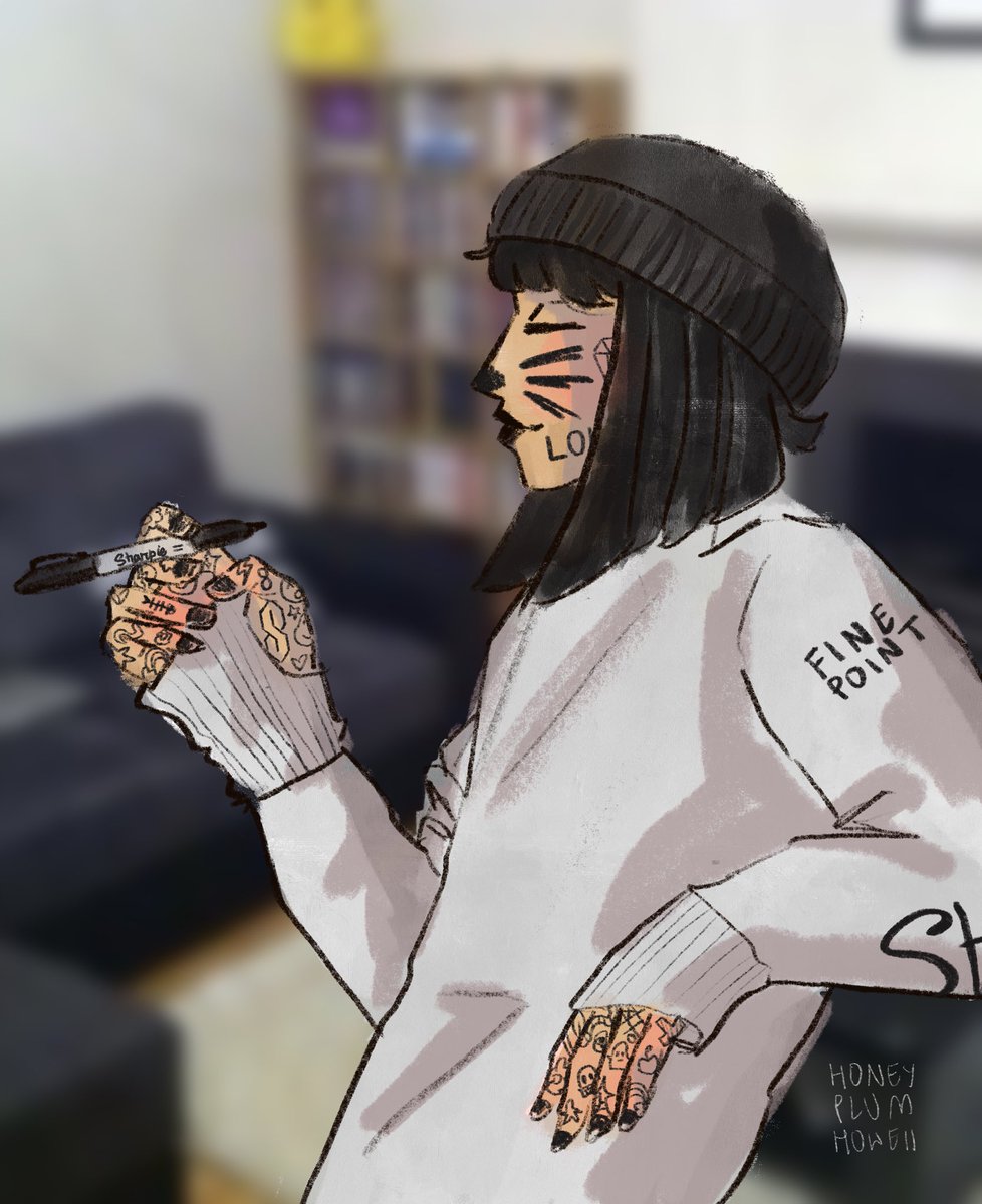 pimberrry's tweet image. “Yeah they’ve signed a bunch of weird stuff with me, normal stuff too y’know but one time somebody brought a vape it was kinda crazy.”

more sharpay hehehe
#phanart #dateverything