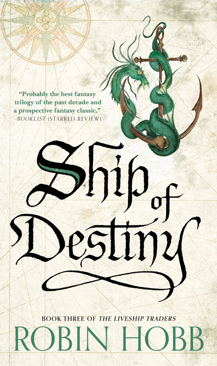 nullbyt4's tweet image. مراجعة الكتاب الثالث من سلسلة The Liveship Traders

في عالم The Realm of Elderlings
Ship Of Destiny
التقييم:4.50⭐️
للكاتبة: @robinhobb

أسرار العالم كانت المحور. نبرة الكتاب الثالث اختلفت عن الثاني ولم تكن سريعة، وكأن كل شيء رجع لمجراه الطبيعي، بدون أمواج عالية مع كل مدّ يطلع سر…