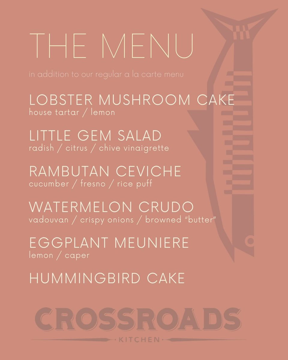 Crossroads Kitchen (@crossroads) on Twitter photo Please join us for a special evening Koa Restaurant on Melrose Ave, as Chef Tal Ronnen brings his plant based cuisine for a one  night only collaboration. Imagine flavors from the ocean, but all plant based! Please join us for a special evening Koa Restaurant on Melrose Ave, as Chef Tal Ronnen brings his plant based cuisine for a one  night only collaboration. Imagine flavors from the ocean, but all plant based!