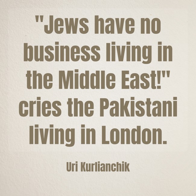 How long until they start crying that the English have no business living in London as well?