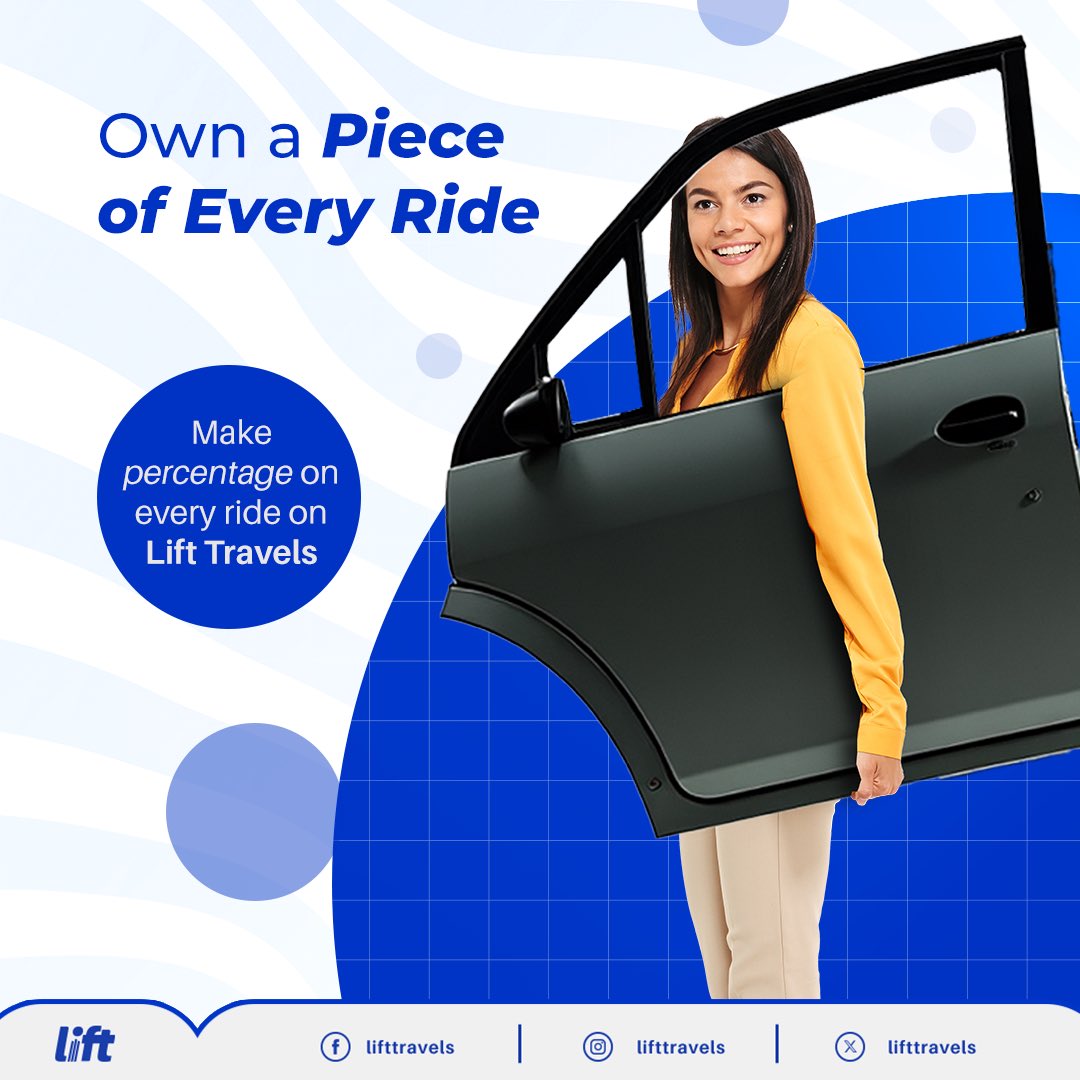 Own a Piece of Every Ride…

Visit: lifttravels.com