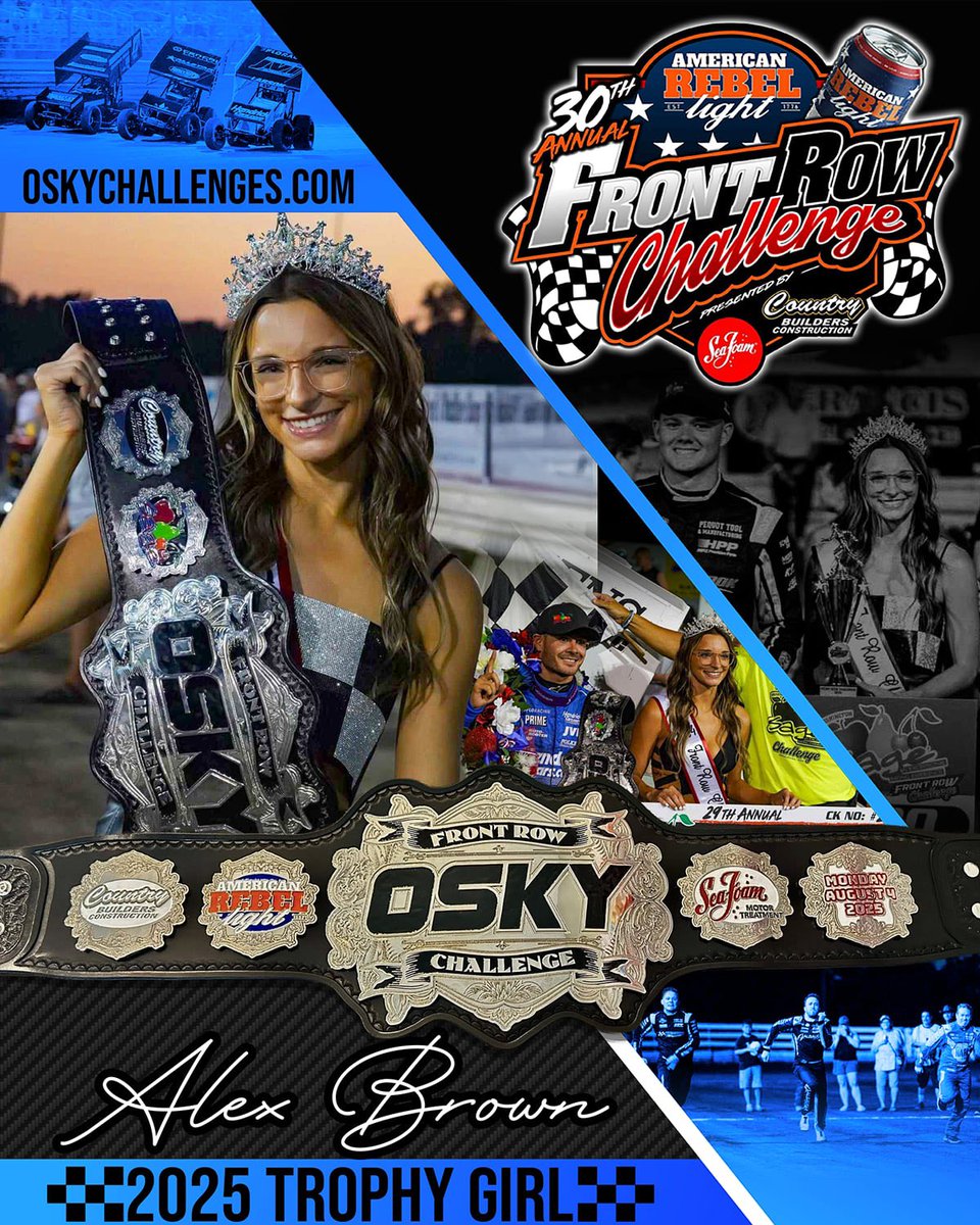 Alex Brown (@x_alexbrown) on Twitter photo 30th Annual American Rebel Beer Front Row Challenge
๐๐จ๐ฆ๐ ๐ญ๐จ ๐ ๐ฉ๐๐ซ๐ญ๐ฒ ๐๐ง๐ ๐ฐ๐๐ญ๐๐ก ๐ ๐ซ๐๐๐ ๐๐ซ๐๐๐ค ๐จ๐ฎ๐ญ! ๐บ
โญ๏ธ Monday, August 4
๐ Southern Iowa Speedway
๐ต $๐ฎ๐ญ,๐ฌ๐ฌ๐ฌ ๐ง๐ข ๐ช๐๐ก
๐๏ธ oskychallenges.com 30th Annual American Rebel Beer Front Row Challenge
๐๐จ๐ฆ๐ ๐ญ๐จ ๐ ๐ฉ๐๐ซ๐ญ๐ฒ ๐๐ง๐ ๐ฐ๐๐ญ๐๐ก ๐ ๐ซ๐๐๐ ๐๐ซ๐๐๐ค ๐จ๐ฎ๐ญ! ๐บ
โญ๏ธ Monday, August 4
๐ Southern Iowa Speedway
๐ต $๐ฎ๐ญ,๐ฌ๐ฌ๐ฌ ๐ง๐ข ๐ช๐๐ก
๐๏ธ oskychallenges.com