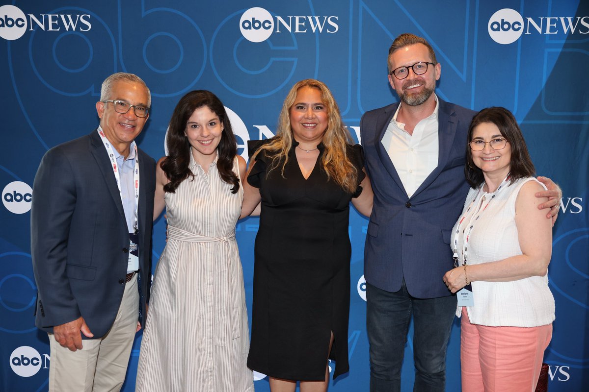Many thanks to the super gracious team at WLS for organizing and hosting the <a href="/ABC/">ABC News</a> reception at this year’s <a href="/NAHJ/">NAHJ</a> conference in Chicago. Great time!  #nahj25 #abc7ny #abc7chicago