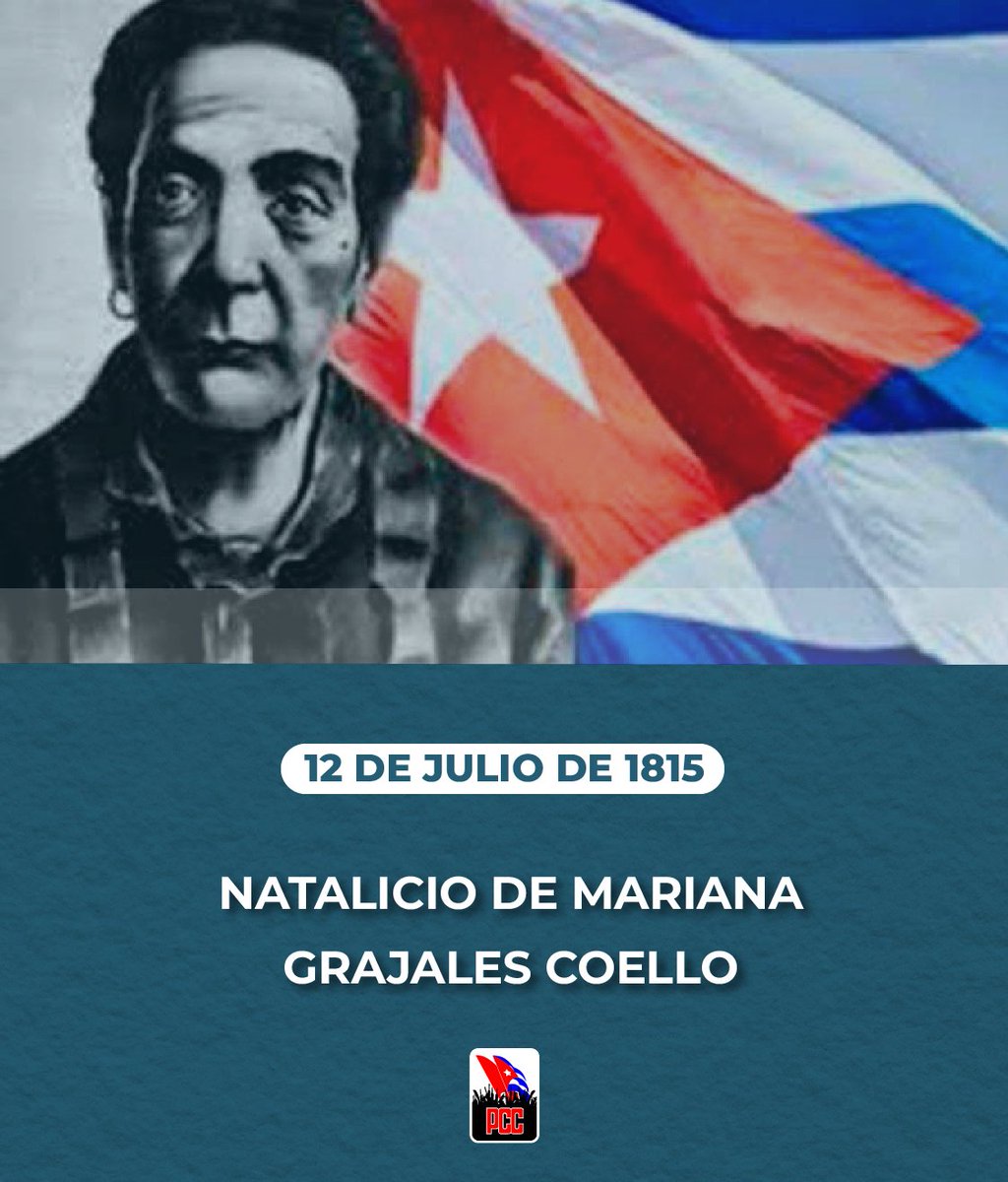 Hoy recordamos  a Mariana Grajales, la Madre de la Patria,en el aniversario 210 de su natalicio. #CubaViveEnSuHistoria #LaLuchaNoHaCesado #CiegoEn26 <a href="/DiazCanelB/">Miguel Díaz-Canel Bermúdez</a> <a href="/DrRobertoMOjeda/">Dr. Roberto Morales Ojeda</a> <a href="/JHGcasanova/">julio Heriberto Gómez Casanova</a>