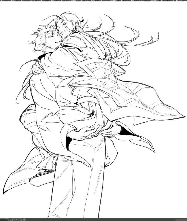 sherniaote's tweet image. 😚 wip
#五夏
#satosugu
