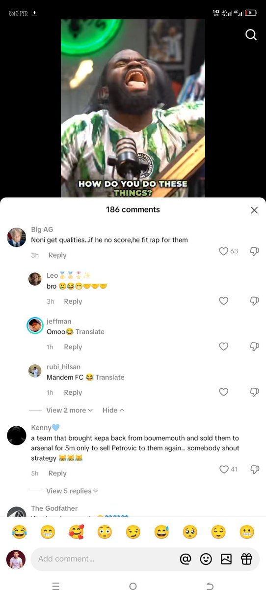 Chelsea fans on tiktok are on another level🤣🤣
