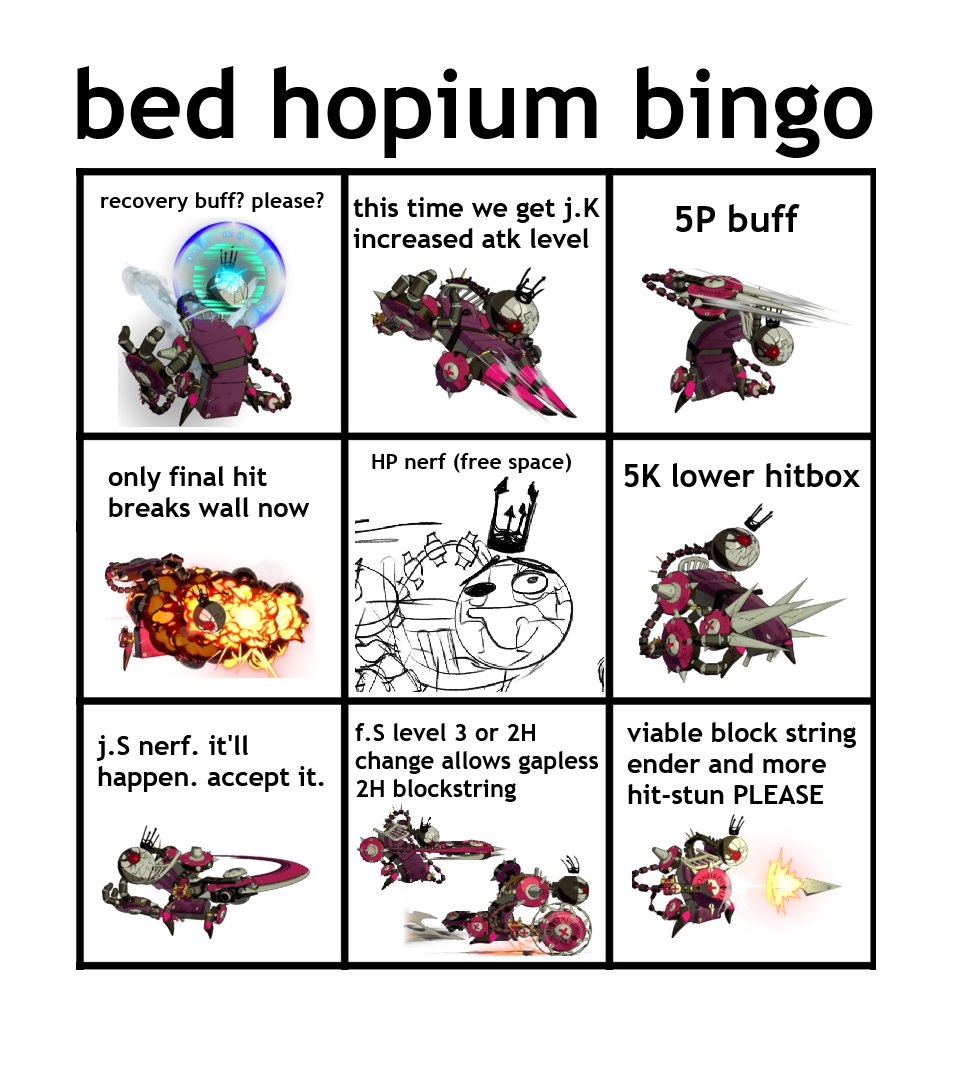 howdoipressa's tweet image. my cope was running low so i had to restock by imagining a scenario where the strive devs were competent at balancing and not season 4 potemkin